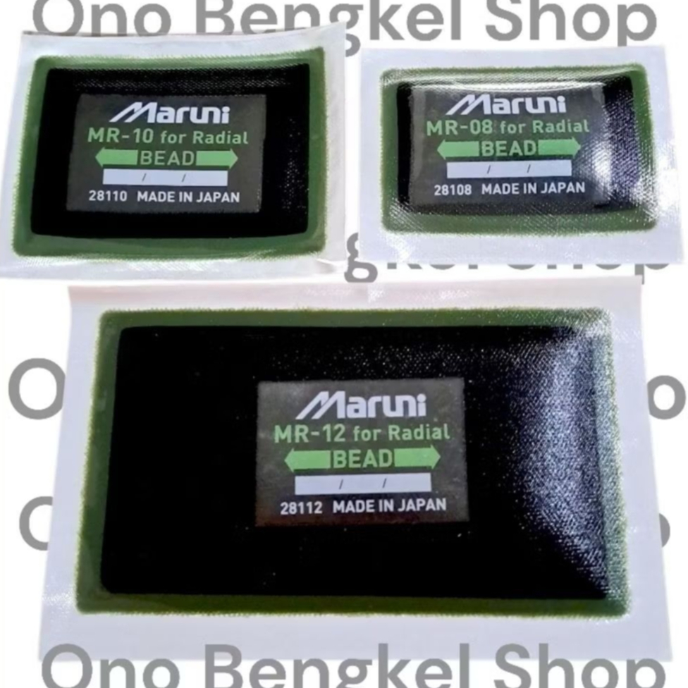 Karet Tip Top Maruni PETAK, Karet Tip Top MARUNI Hijau, Koyok Tambal Ban, Karet Tip Top Tambal Ban, 