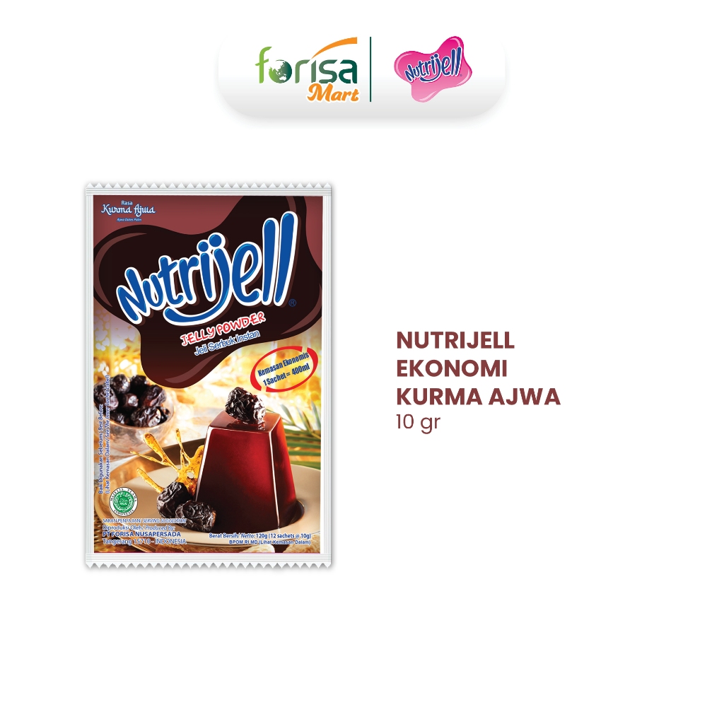 

Nutrijell Ekonomi Kurma Ajwa - 1 Sachet