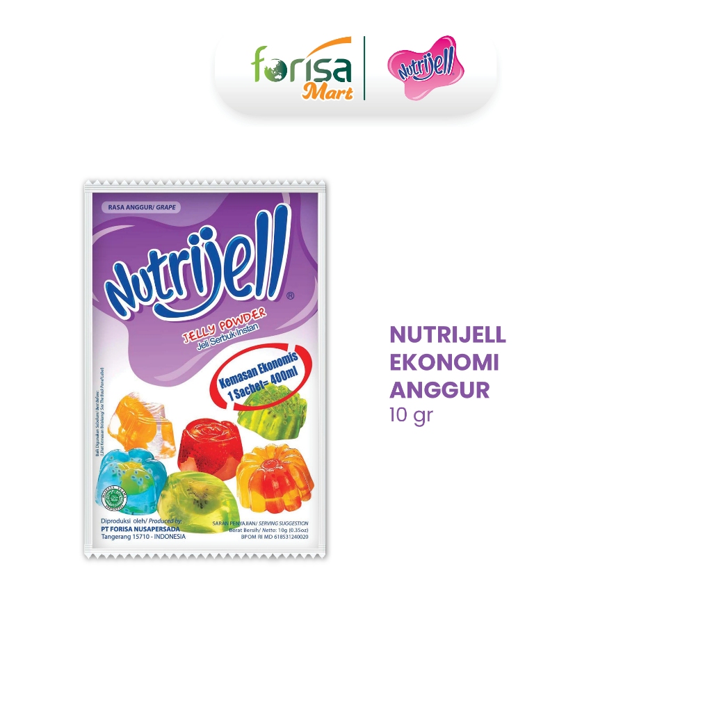 

NutrijelI Ekonomi Anggur - 1 Sachet