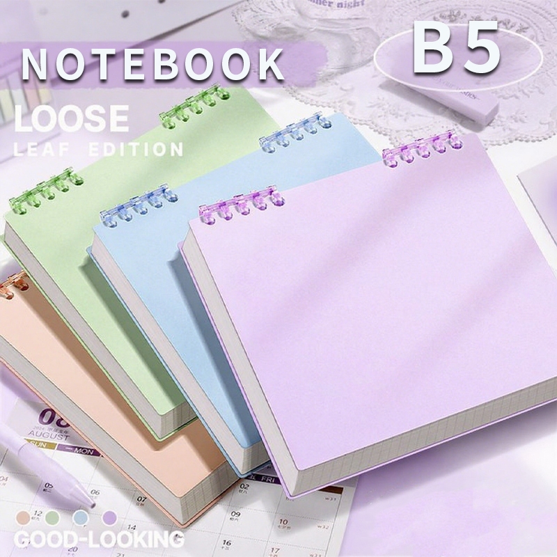 

Binder Notebook Buku Catatan B5 Flip Vertikal/Tulis Sekolah Lucu Buku Notebook Aesthetic / Binder 360 Derajat Notebook