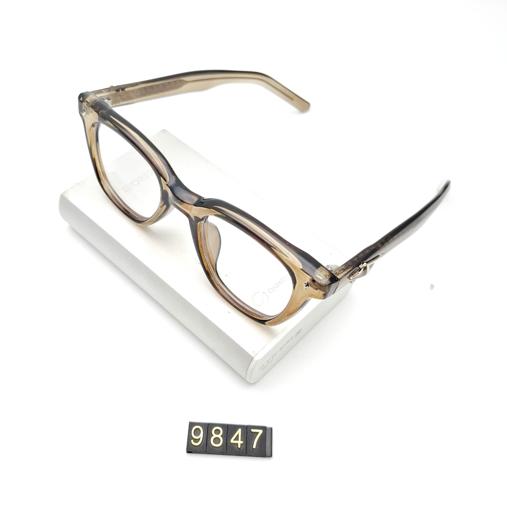 kacamata mines fashion pria wanita 9847 Size 52-18-150 / kacamata korea / kacamata bening / kacamata