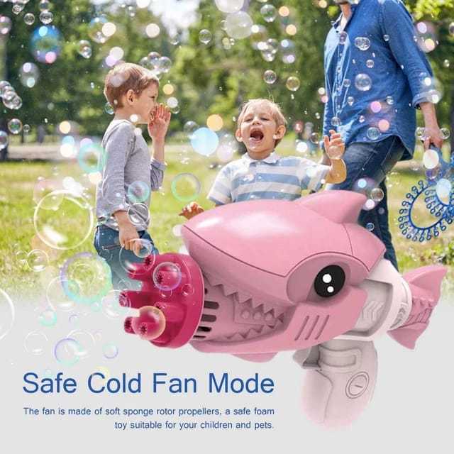 Mainan anak bubble gun Shark mainan pistol bubble gun anak