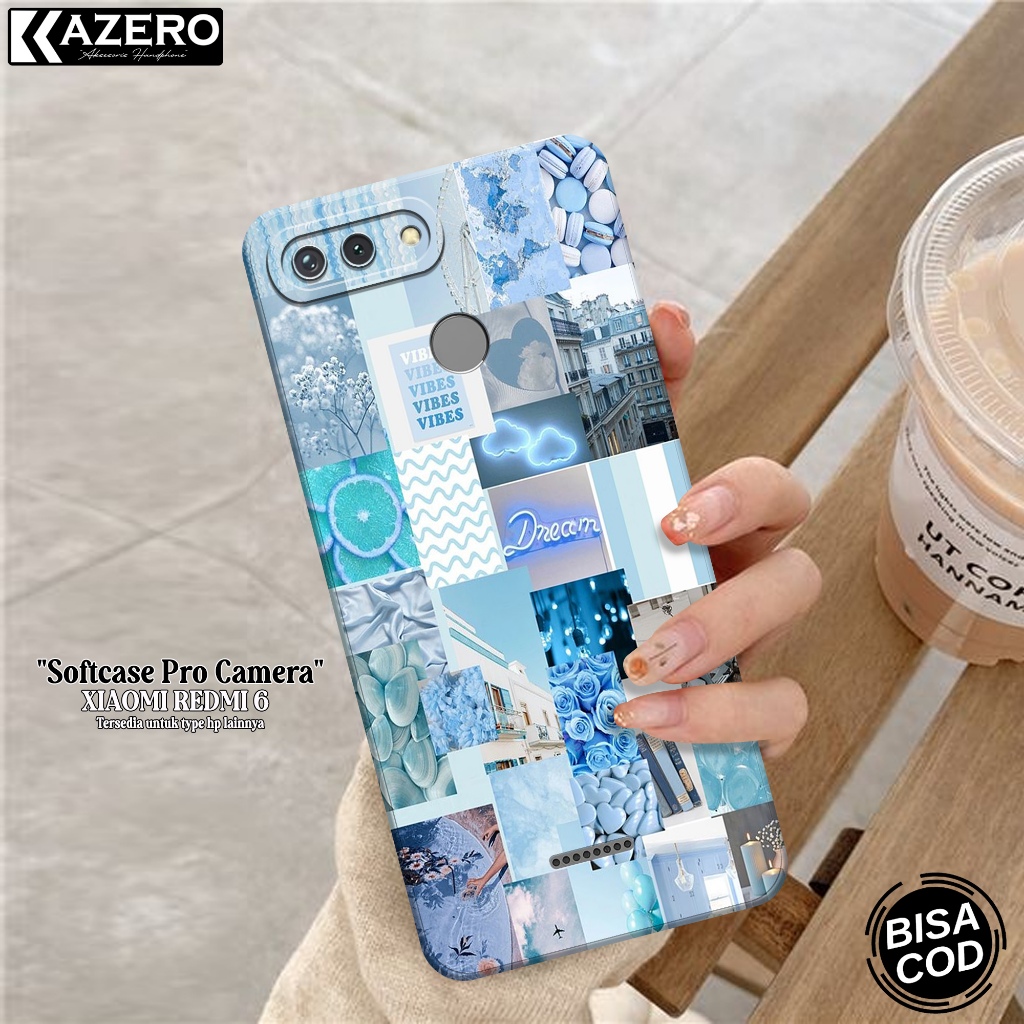 Case XIAOMI REDMI 6 Fashion Case Aesthetic Softcase XIAOMI REDMI 6 Silikon Pro Camera Kesing XIAOMI 
