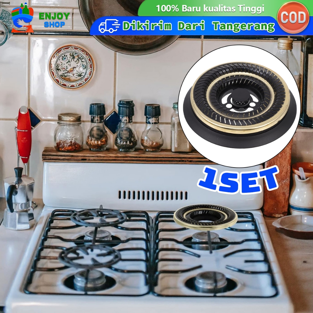 1 Set Onderdil Kompor Gas Lengkap Aksesoris Kompor Gas Tanam Burner Pengganti Dan Tungku