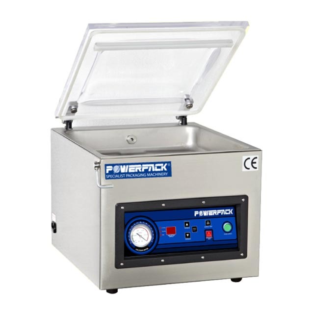 POWERPACK Table Vacuum Packager with Nitrogen DZQ-300N Mesin Vacuum makanan basah dan kering