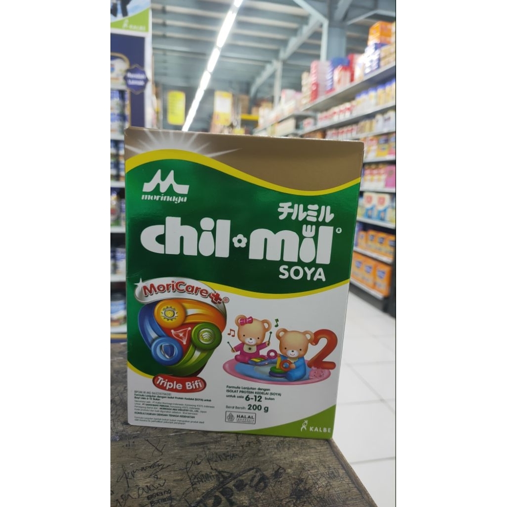 Morinaga chilmil soya 200 gr