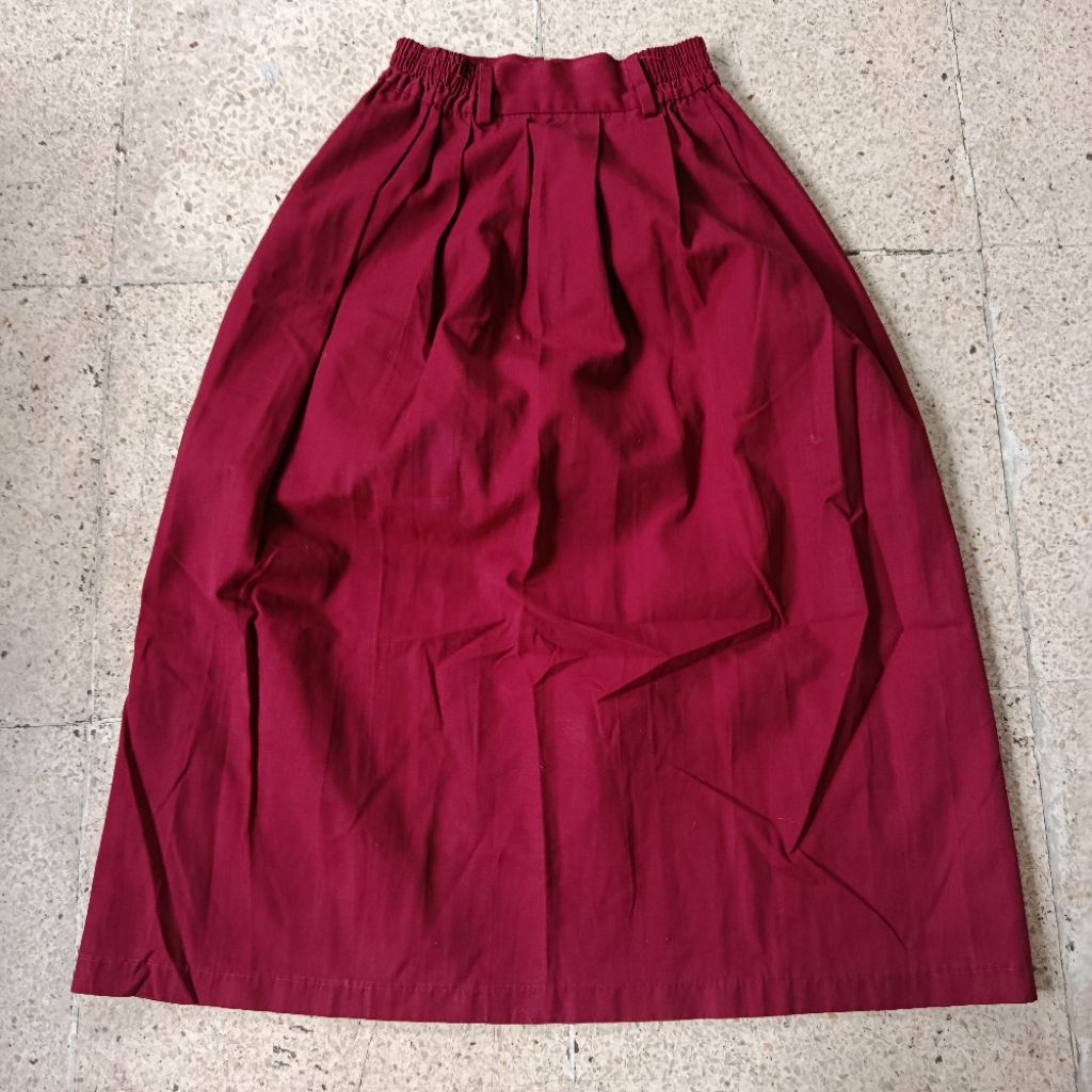 preloved rok sd merah merk seragam / FES 52
