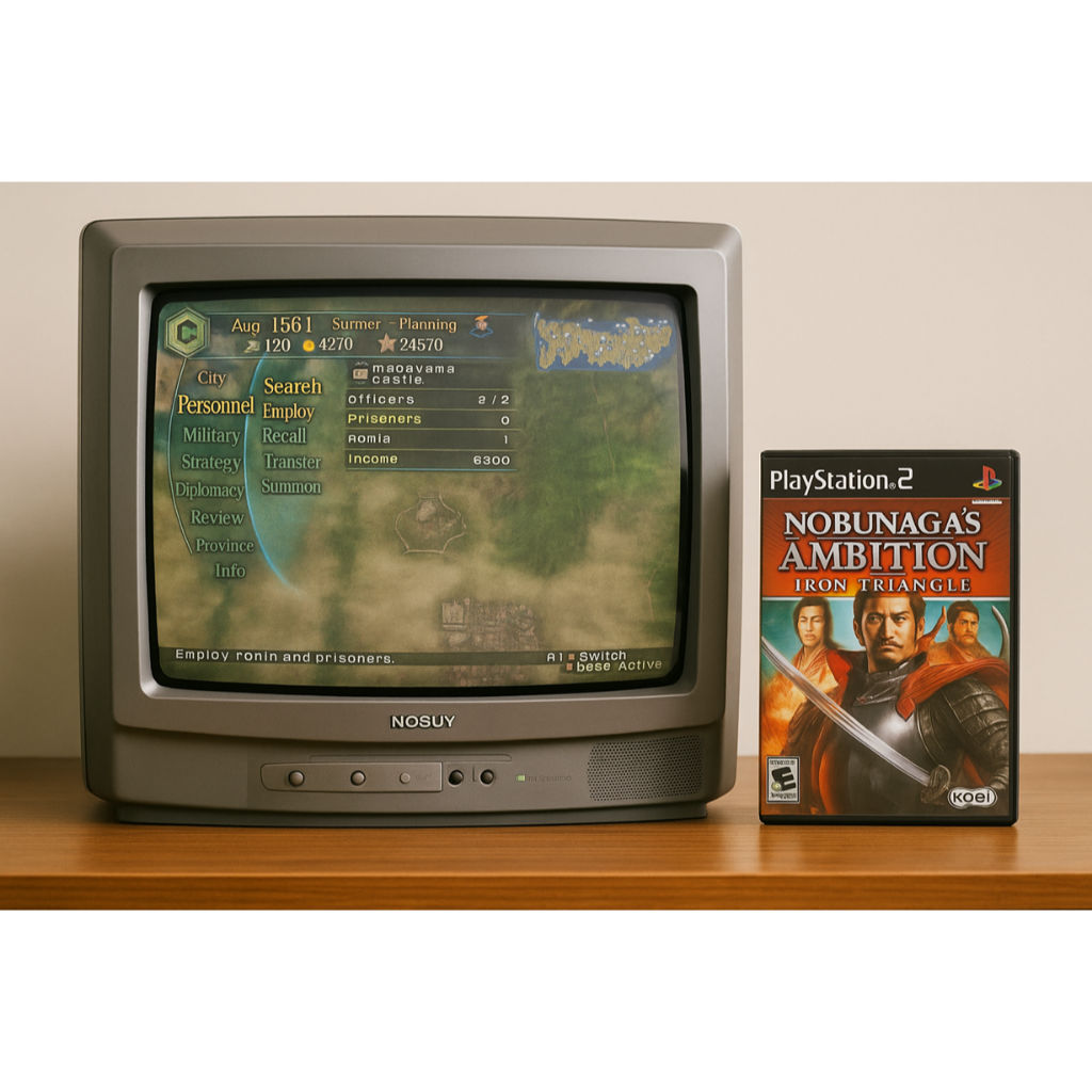 [ Game PS2 Playstation 2 ] Nobunaga's Ambition: Iron Triangle