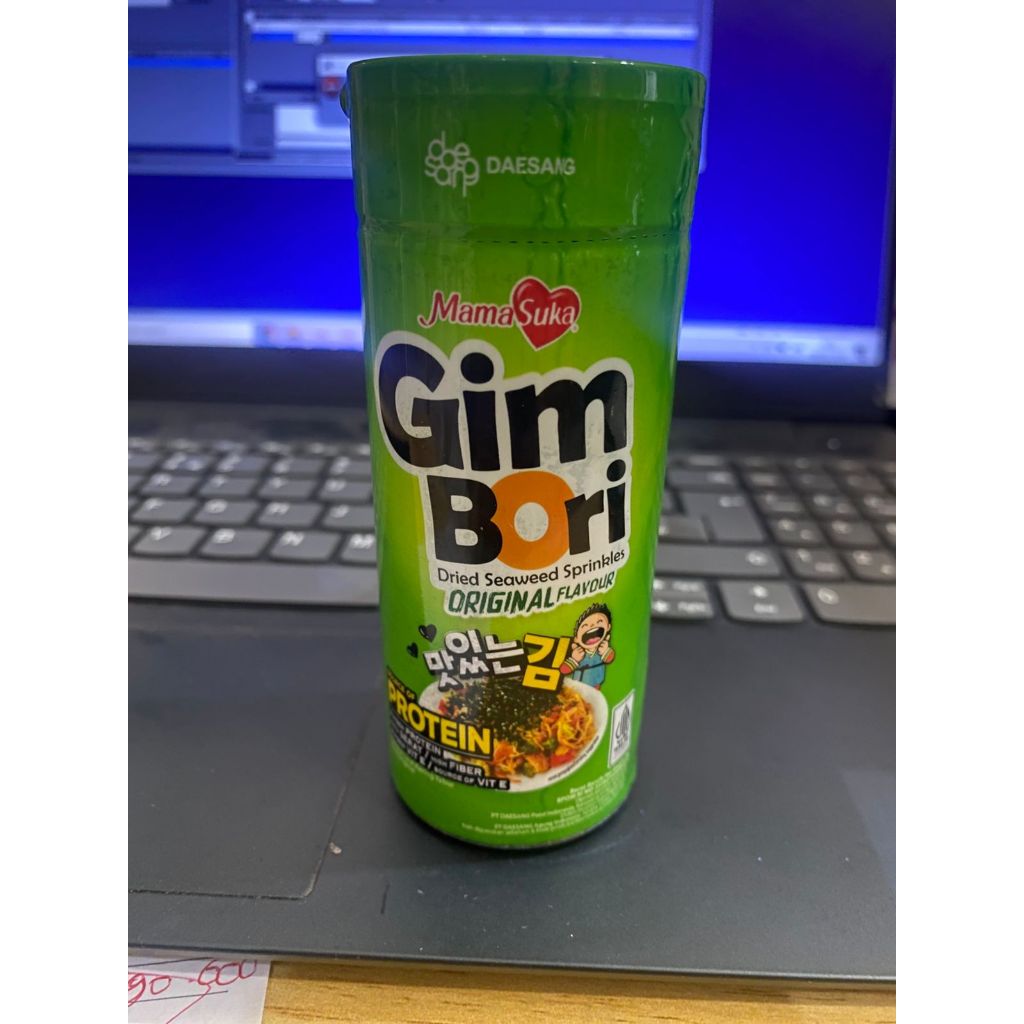

Mamasuka Gim Bori Nori Original Tabur 25gr Botol Kemasan Baru