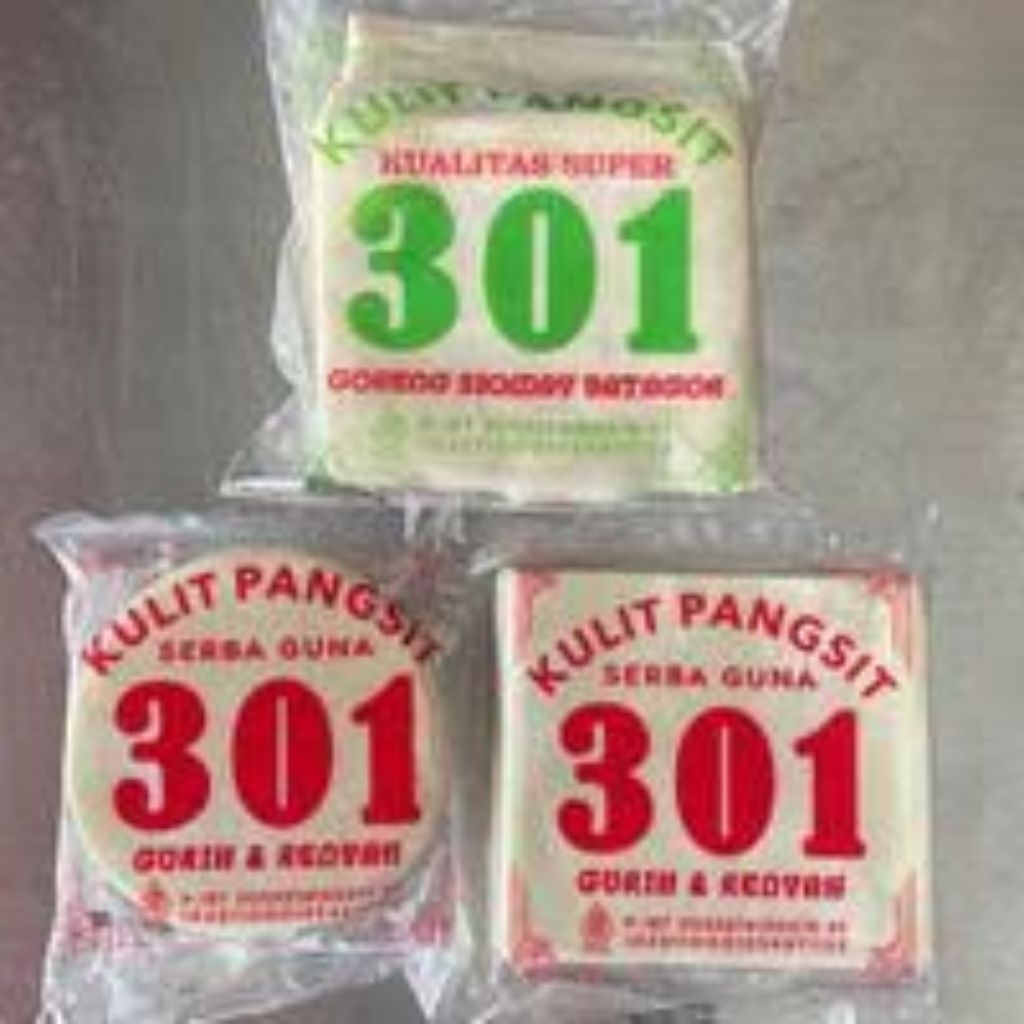 

Kulit Pangsit 301 Serbaguna Bulat dan Kotak