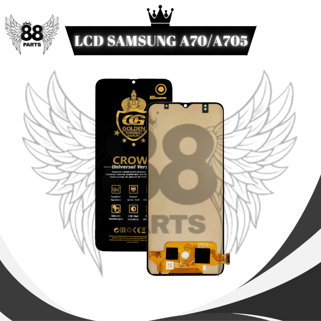 LCD TOUCHSCREEN FULLSET COMPLETE Samsung A70 A705 ORIGINAL