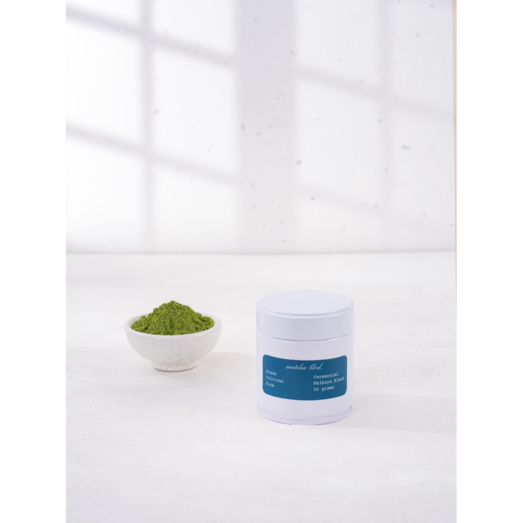 

MATCHA BLVD. - CEREMONIAL GRADE MATCHA POWDER [Made in Japan] - Shibuya Blend 30 Gr