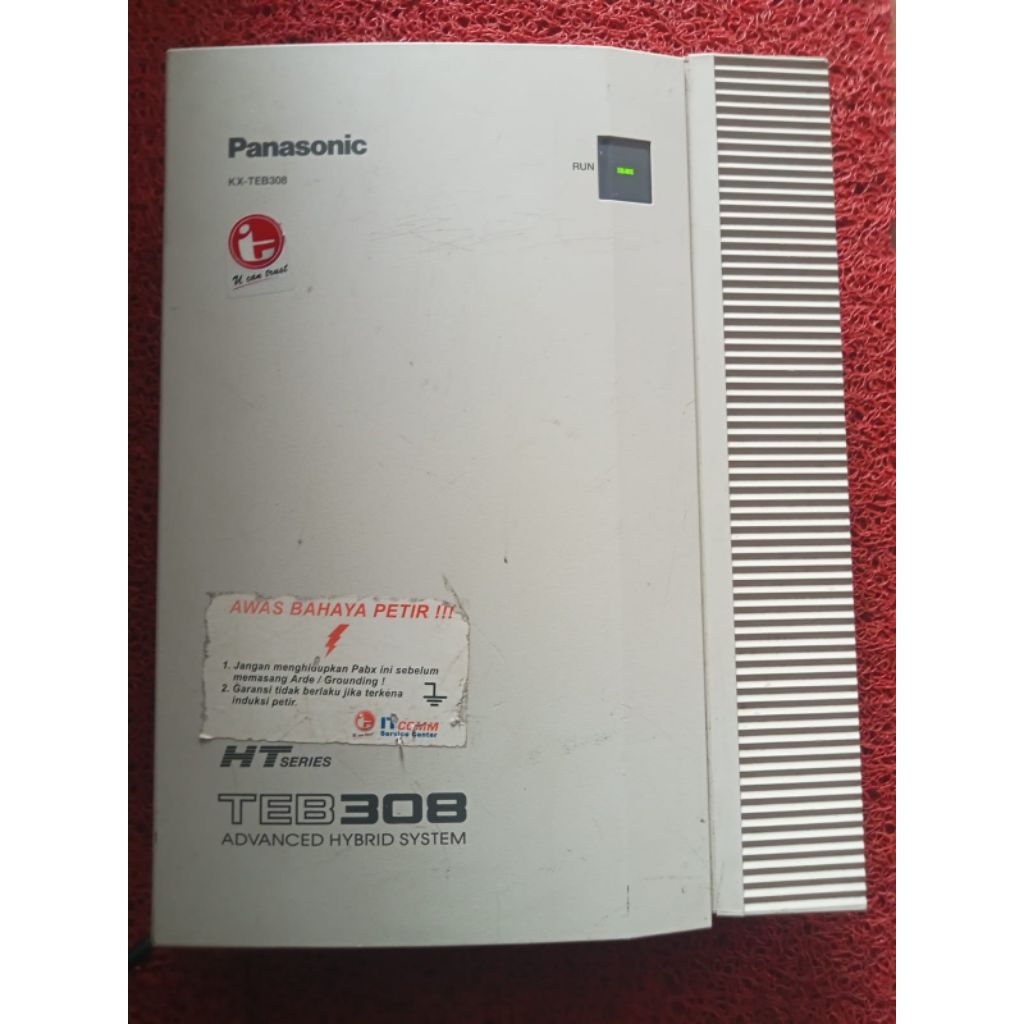 Mesin PABX KX-TEB308ND 3 Line 8 Ext - Bekas