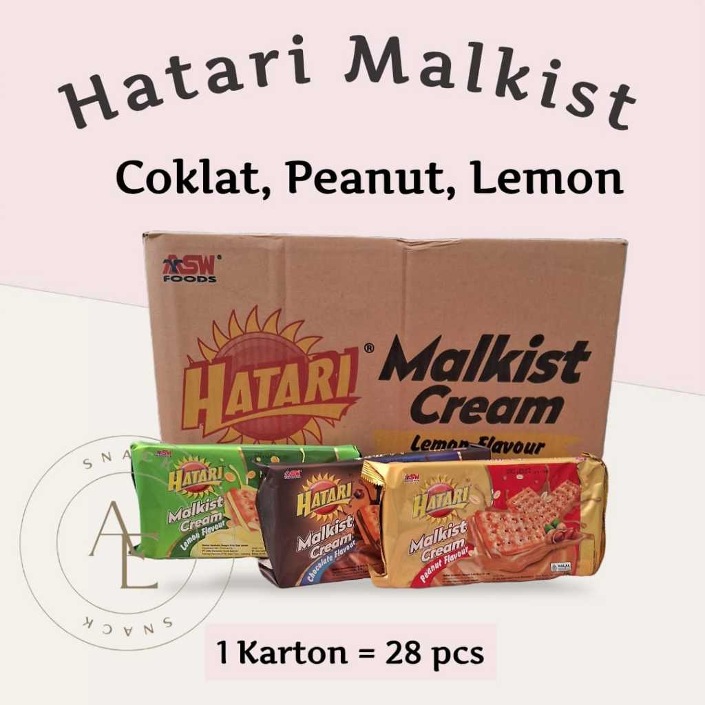 

Hatari Malkist Cream Karton Isi 28 pcs X 118 gr