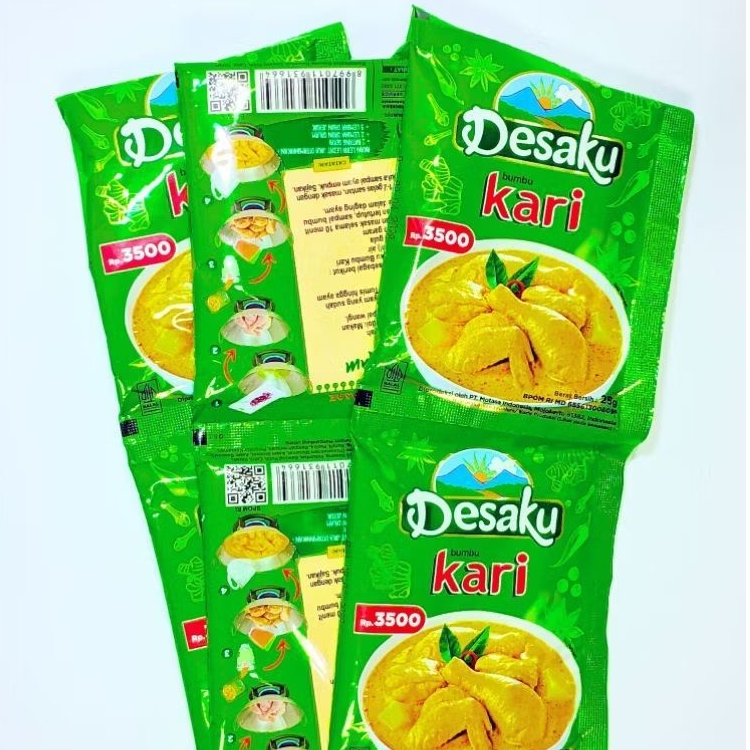 

Desaku Kari 25 Gram Isi 10 Pcs