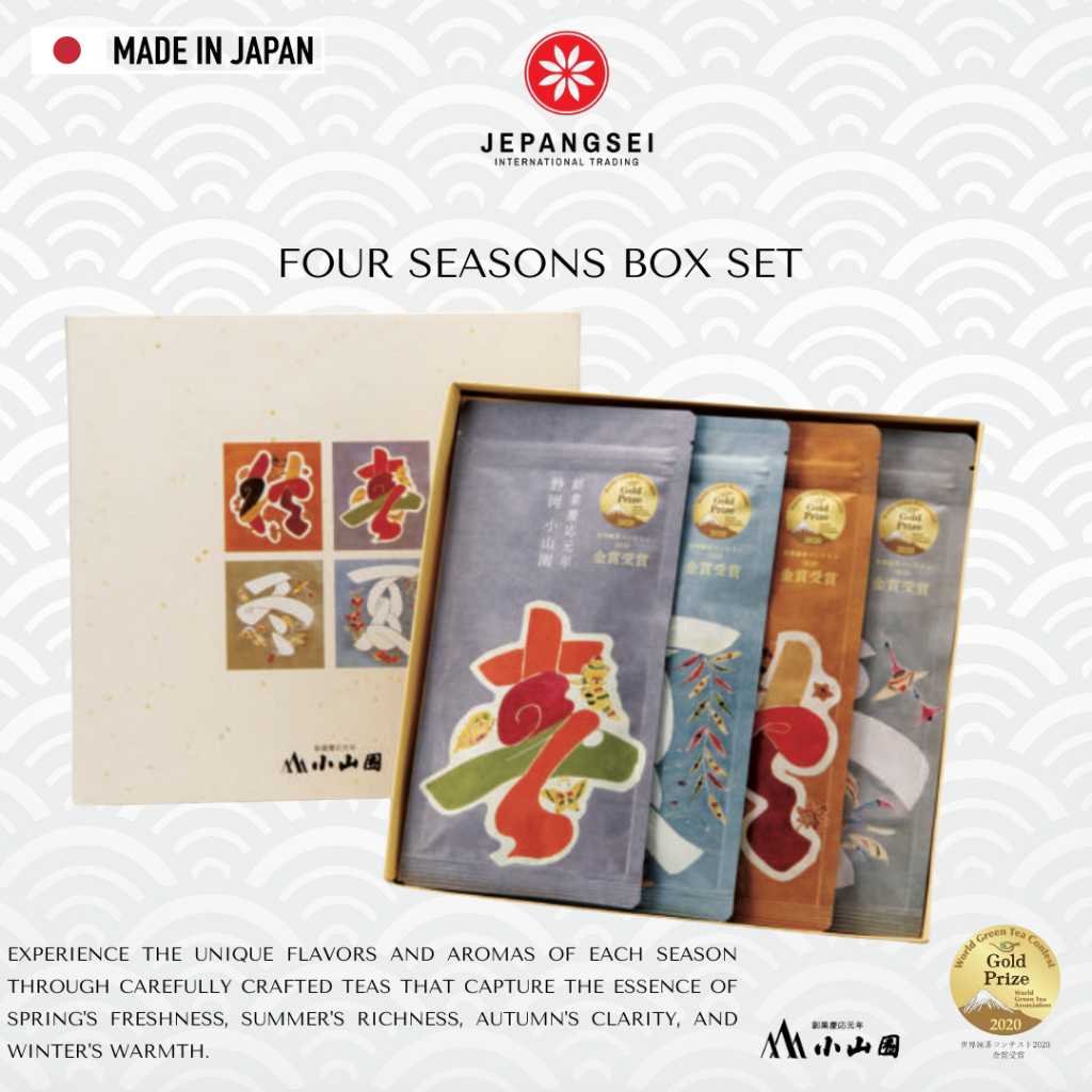 Koyamaen Sencha Fukamushicha Gift Set | JEPANGSEI PREMIUM Japanese Green Tea | Teh Hijau Jepang