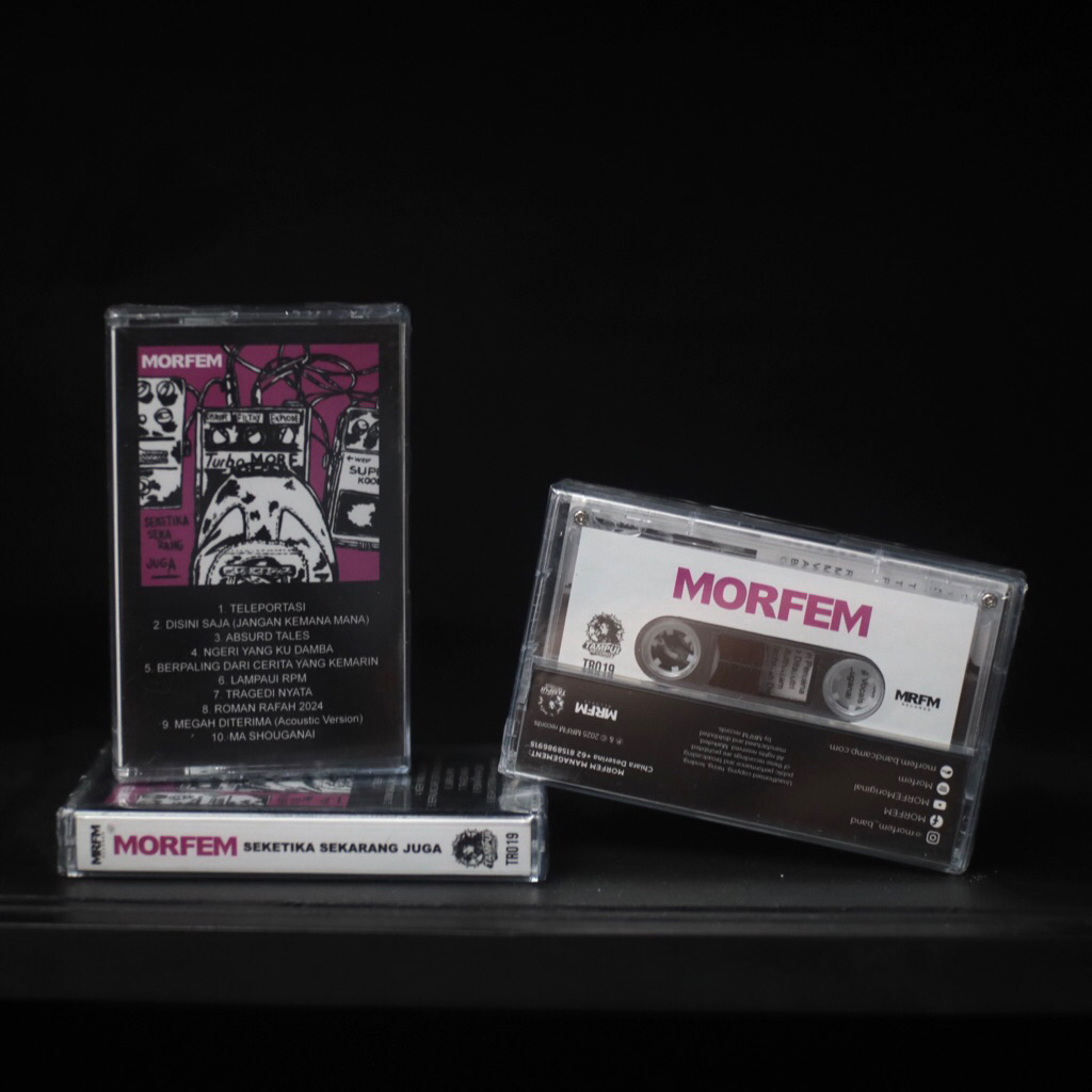 kaset pita morfem seketika sekarang juga