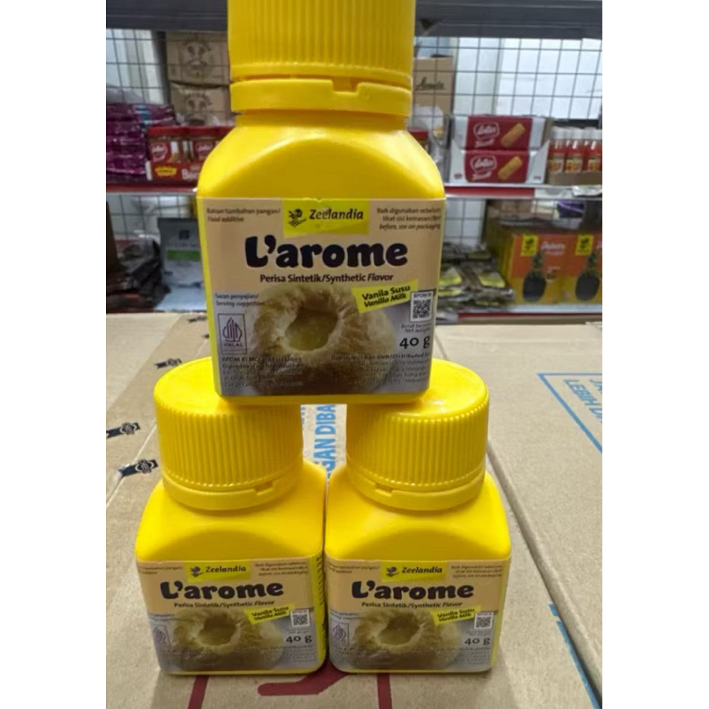 

Larome vanilla susu 40grm