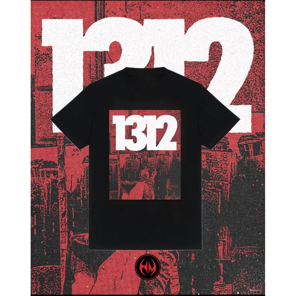 T-shirt ACAB - 1312 Black Cotton Combed 24s Premium