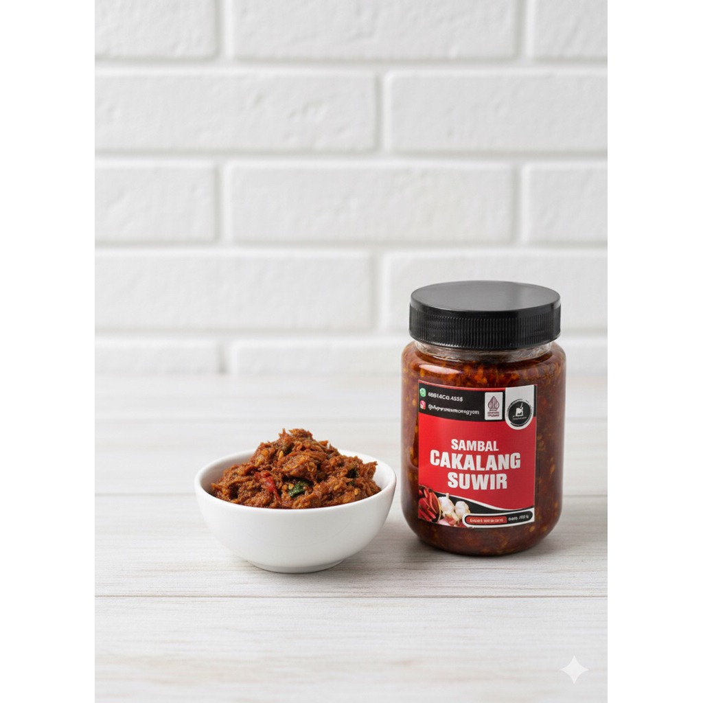 

sambal cakalang suwir (tanpa kemangi)