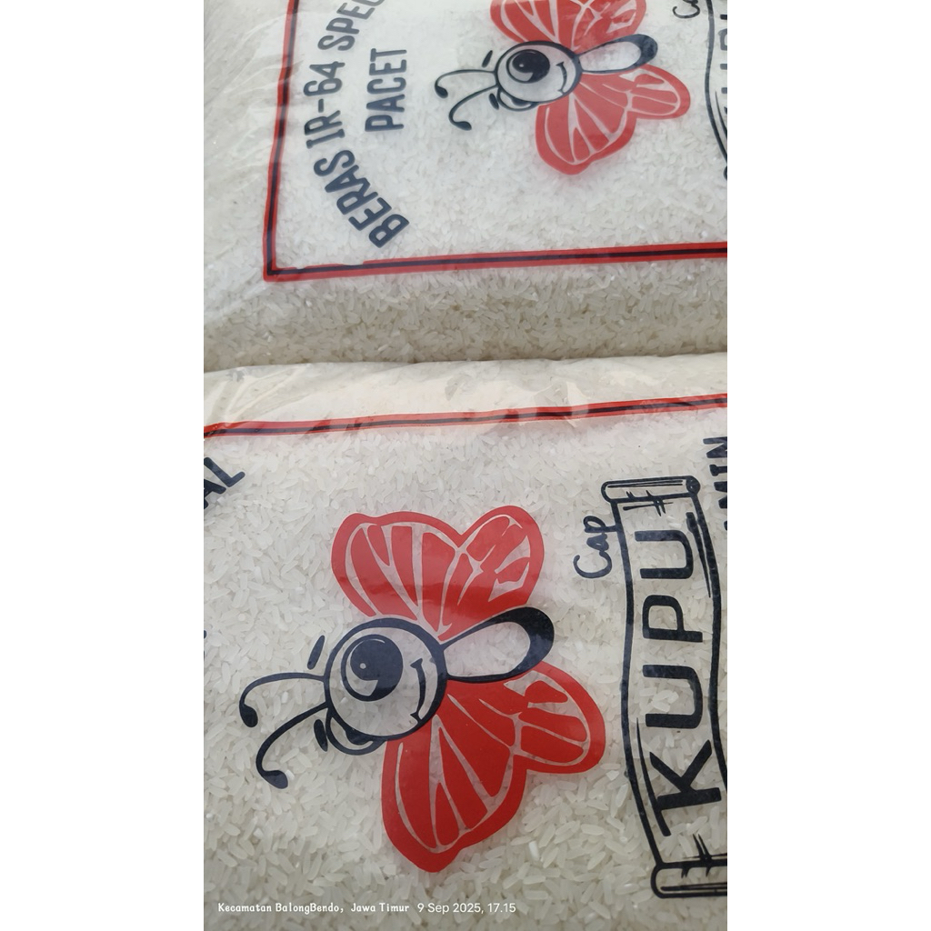 

-SS- Beras Kupu Pacet 5x5kg