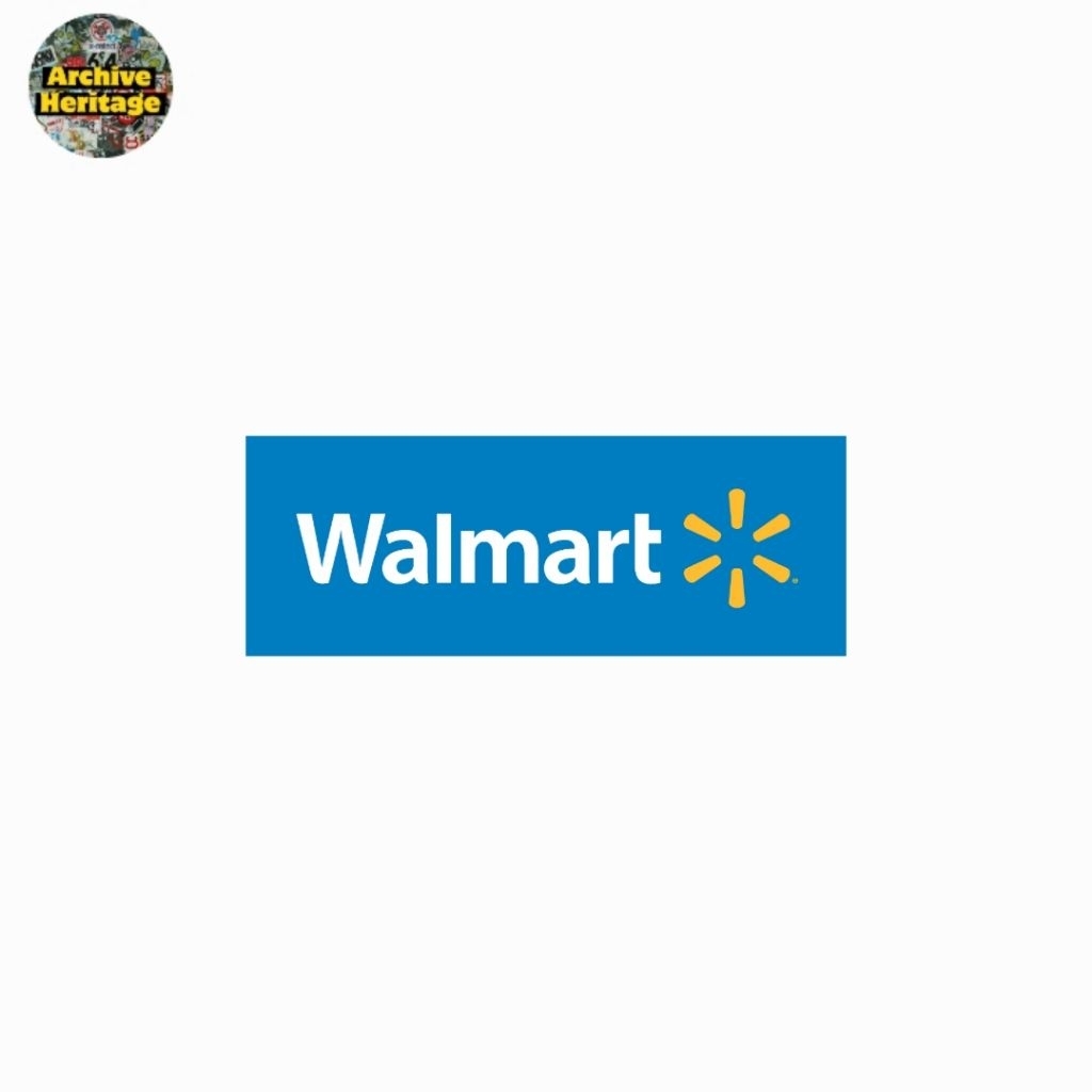 

sticker Walmart retail logo stiker