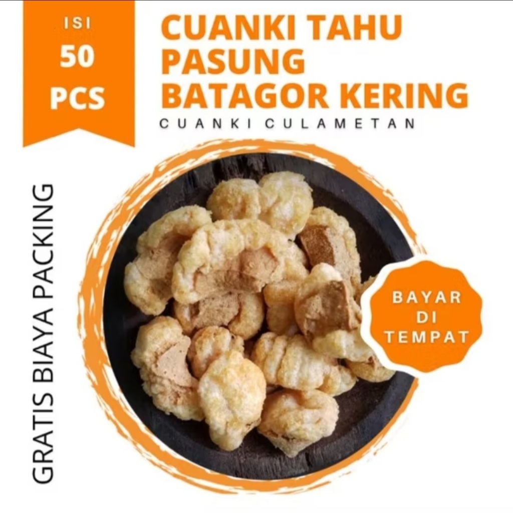 CUANKI TAHU KERING/TAHU PASUNG