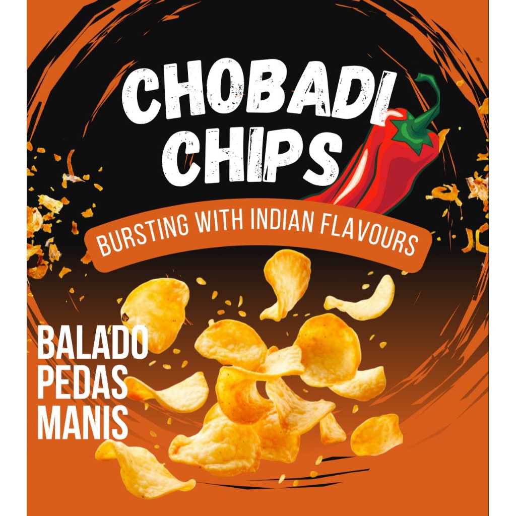 

Keripik singkong Chobadi Chip 1kg pedas dan manis