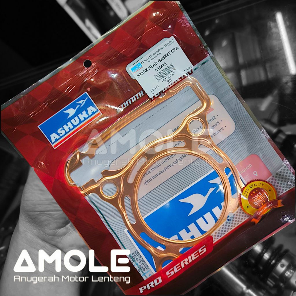 Head Gasket Paking Packing Blok Atas Ashuka CPA Yamaha NMax Aerox 60 MM 63 MM