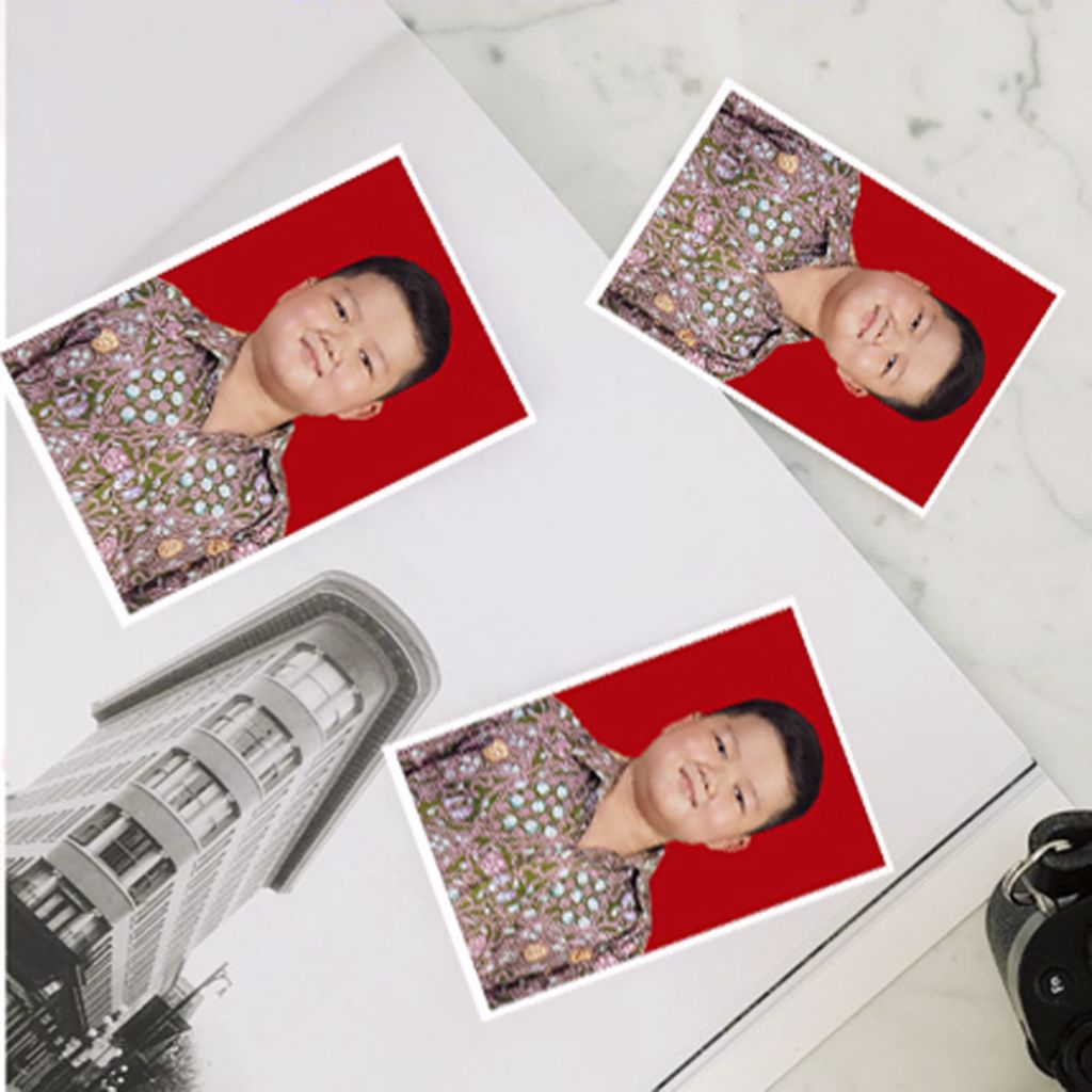 CETAK FOTO PAS FOTO UKURAN CAMPUR KERTAS DOFF STANDAR DOKUMEN AWET