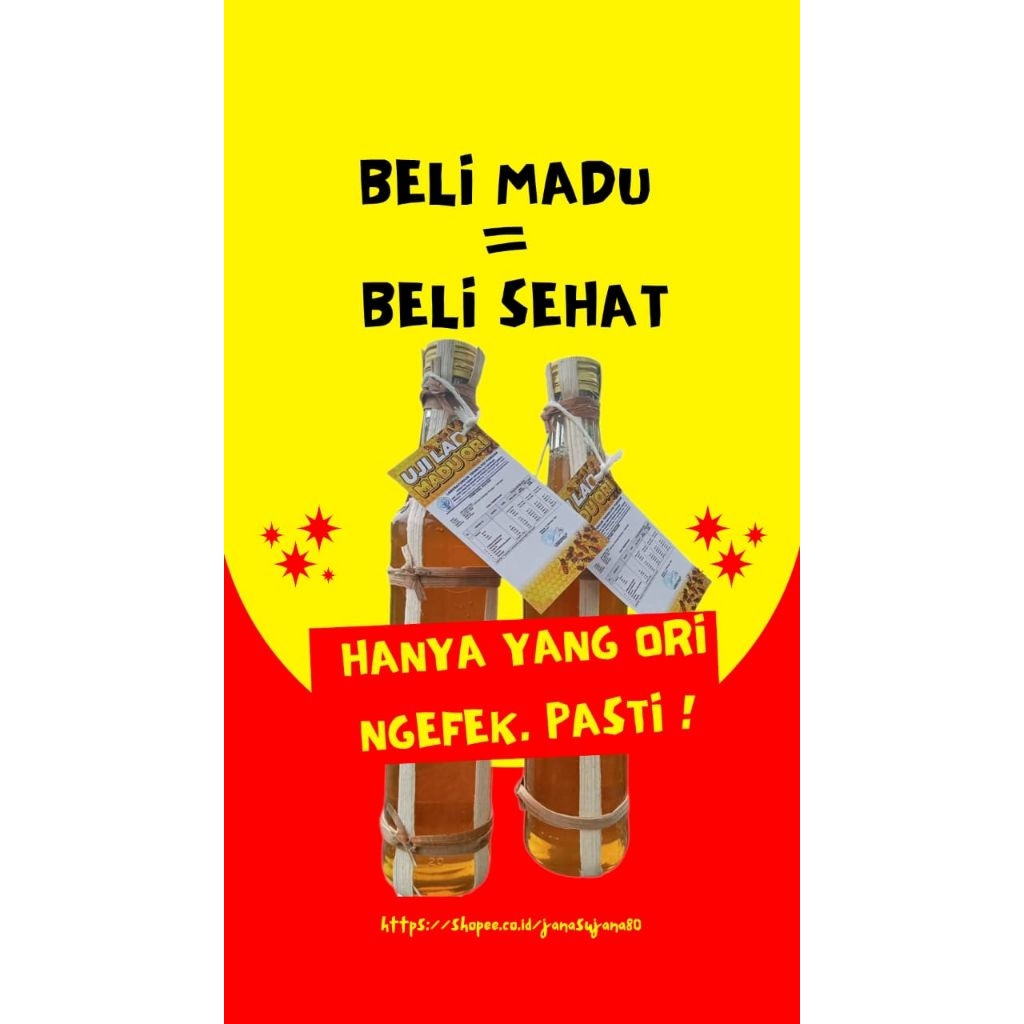 

Madu Asli Murni Alami 100 % Uji Laboratorium, Bisa Uji Lagi