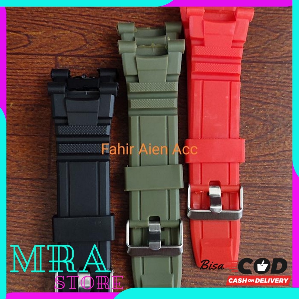 TALI JAM Tangan Q&Q QNQ QNQ M124 M 124 m-124 Hitam Strap Tali QQ QNQ M124