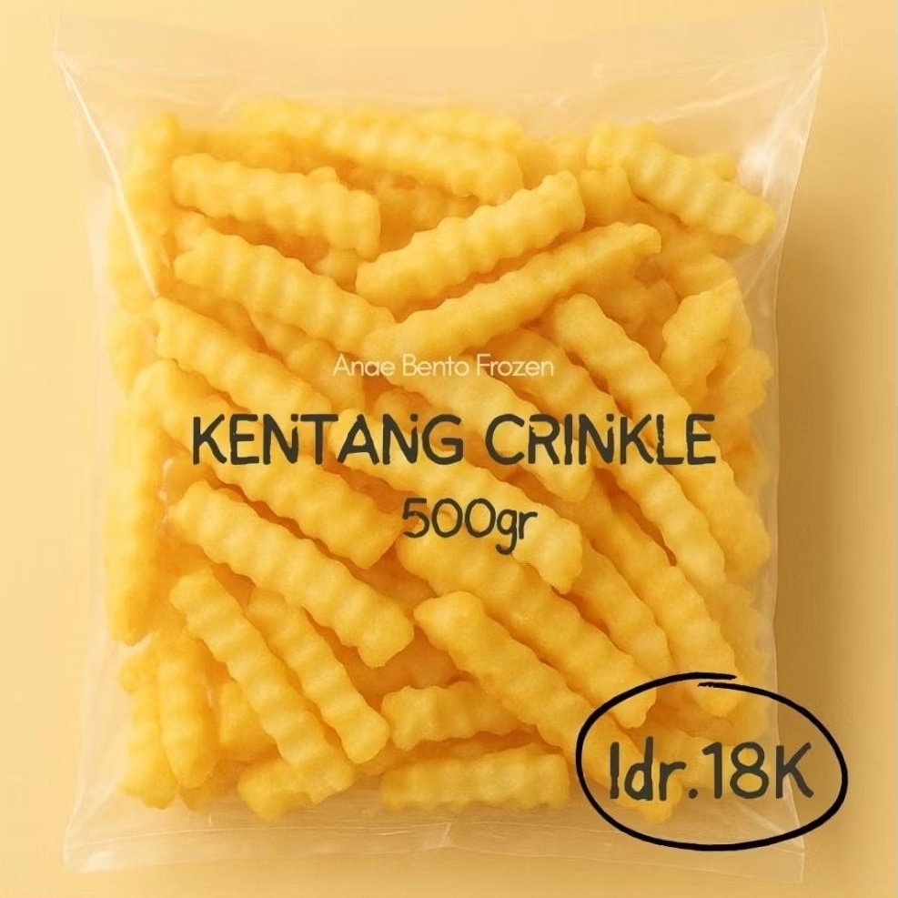 

Kentang Crinkle Cut 500Gr