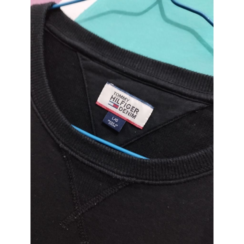 Sweater tommy hilfiger denim black