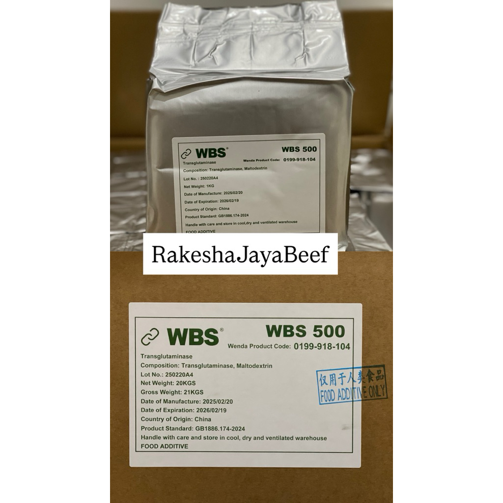 WBS 500 - 500gr Perenyah / Kress bakso, pentol, dimsum, dll