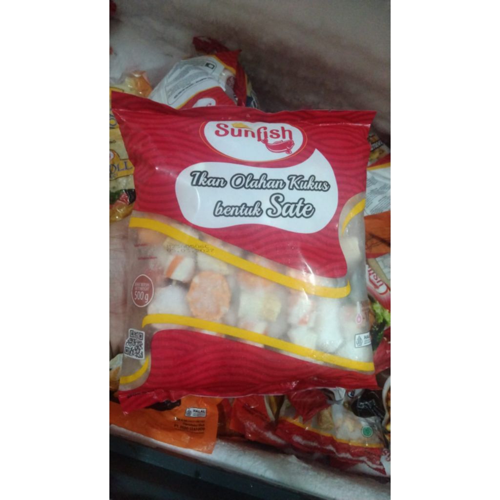 

Sunfish Ikan Olahan Kukus Bentuk Sate 500 gram