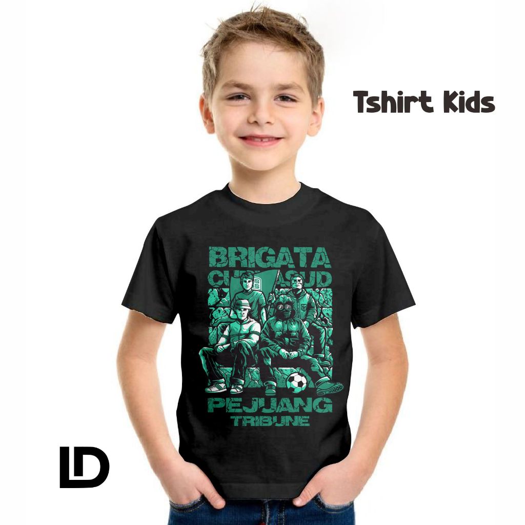 Kaos Anak Pejuang Tribun Brigata Curvasud Sleman Bcs x pss Kids