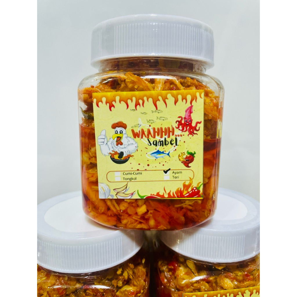 

Waahhh Sambel Ayam Suir 186g
