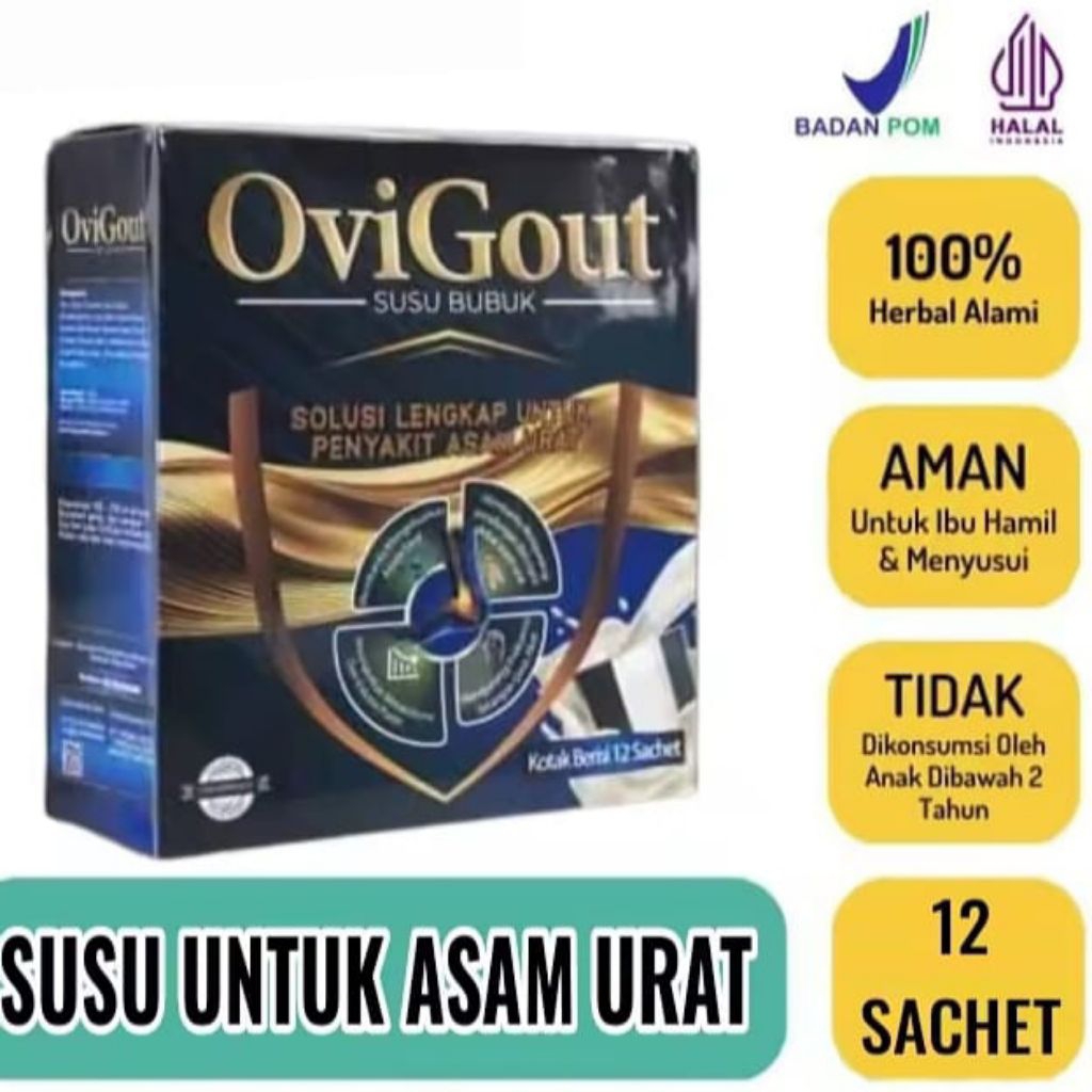 PROMO ovigout susu asam urat dan kolesterol - obt nyeri otot dan sendi - oba rematik asam urat ampuh