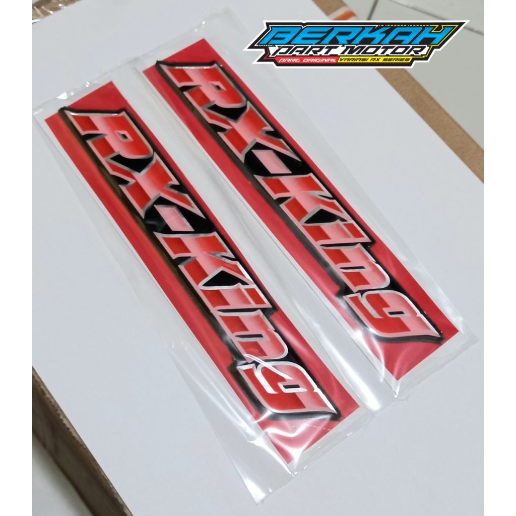 EMBLEM BOX AKI RX KING 2004 DETAIL ORIGINAL