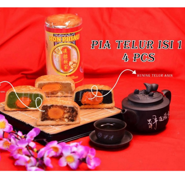 

MOONCAKE PIA 1TELUR ASIN NONHALAL / KUE BULAN SINGKAWANG