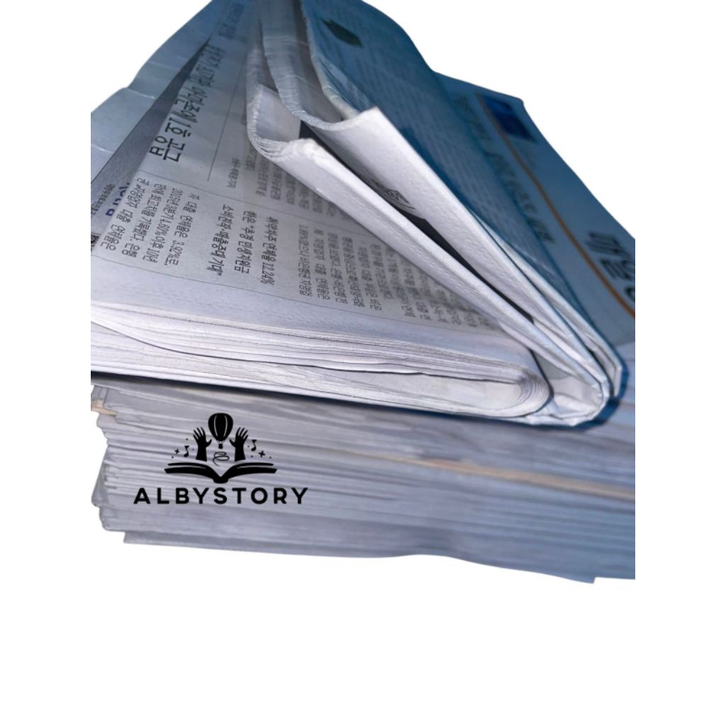 Koran Korea 1kg baru bekas serbaguna koran bersih murah