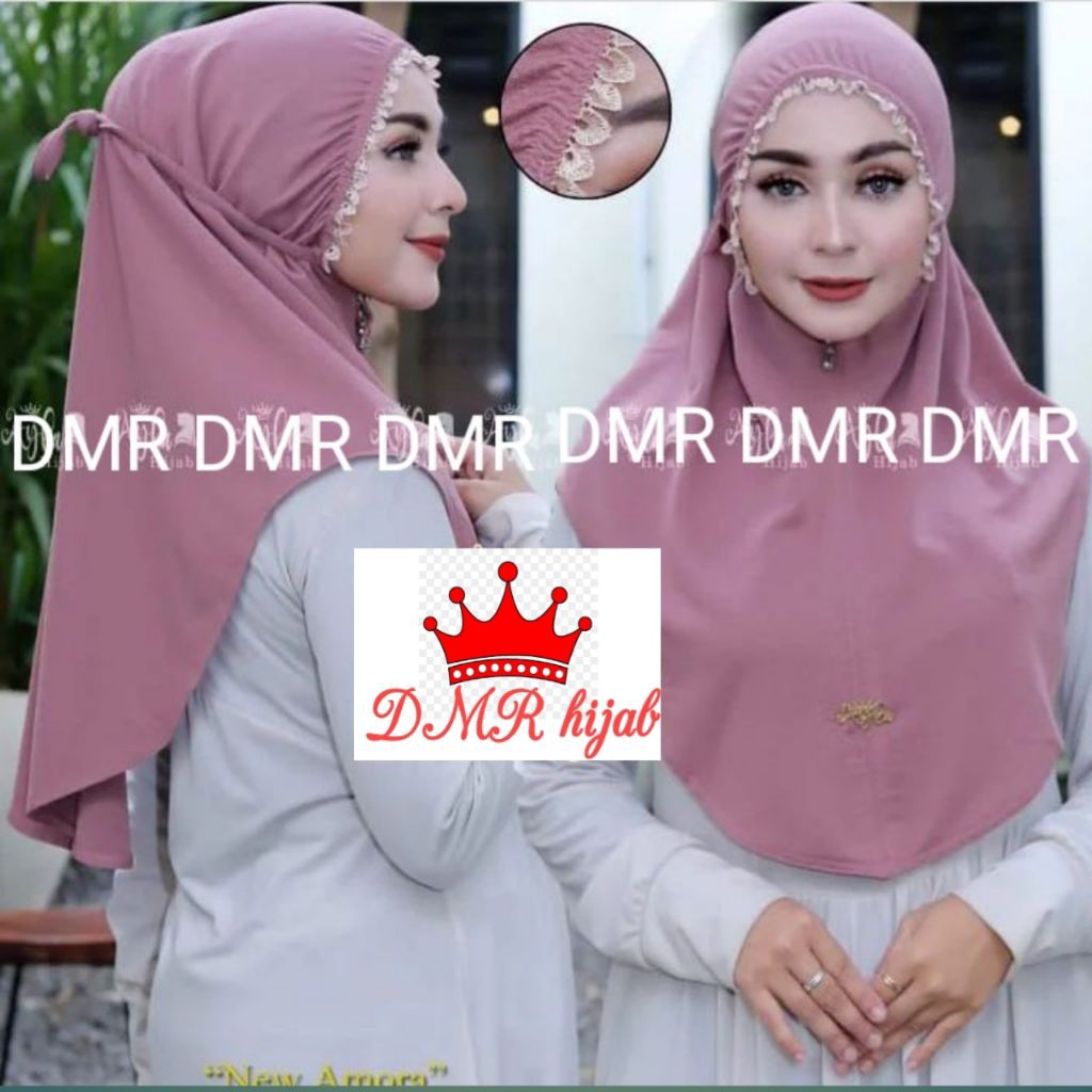 DMR/hijab instan bergo seriya rizqiana
