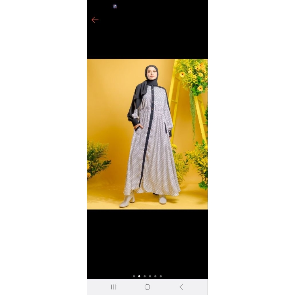 preloved gamis zaskia sungkar kondisi mulus no minus size L