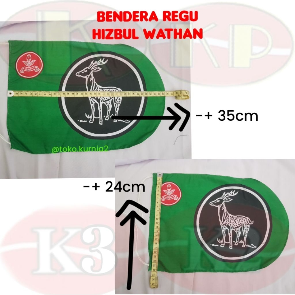 bendera regu hizbul wathan HW muhammadiyah