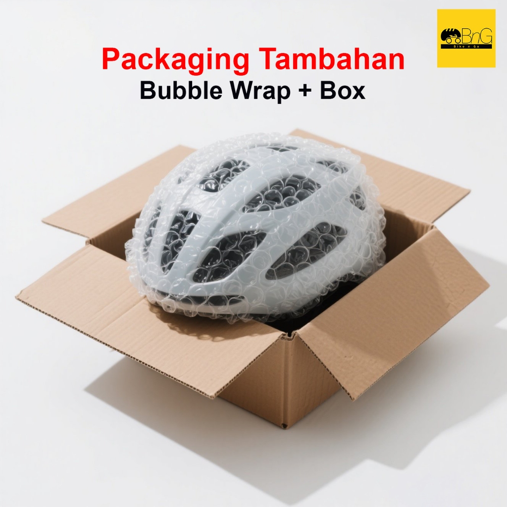 

Tambah Packaging Aman (Kardus + Bubble Wrap) - Anti Pecah & Aman Sampai Tujuan