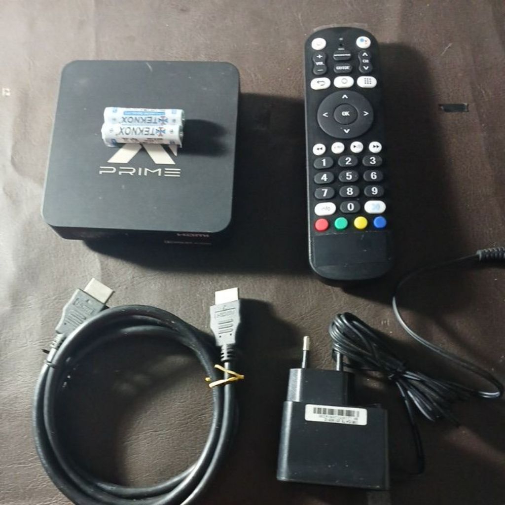 STB X1 PRIME LENGKAP REMOTE VOICE BISA PERINTA SUARA UNLOCK LENGKAP