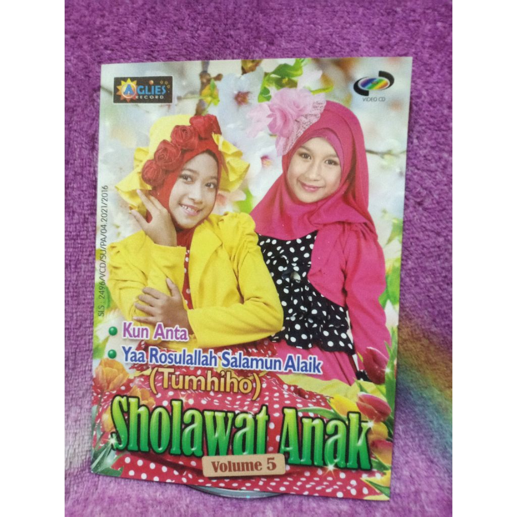 VCD SHOLAWAT ANAK VOL 5