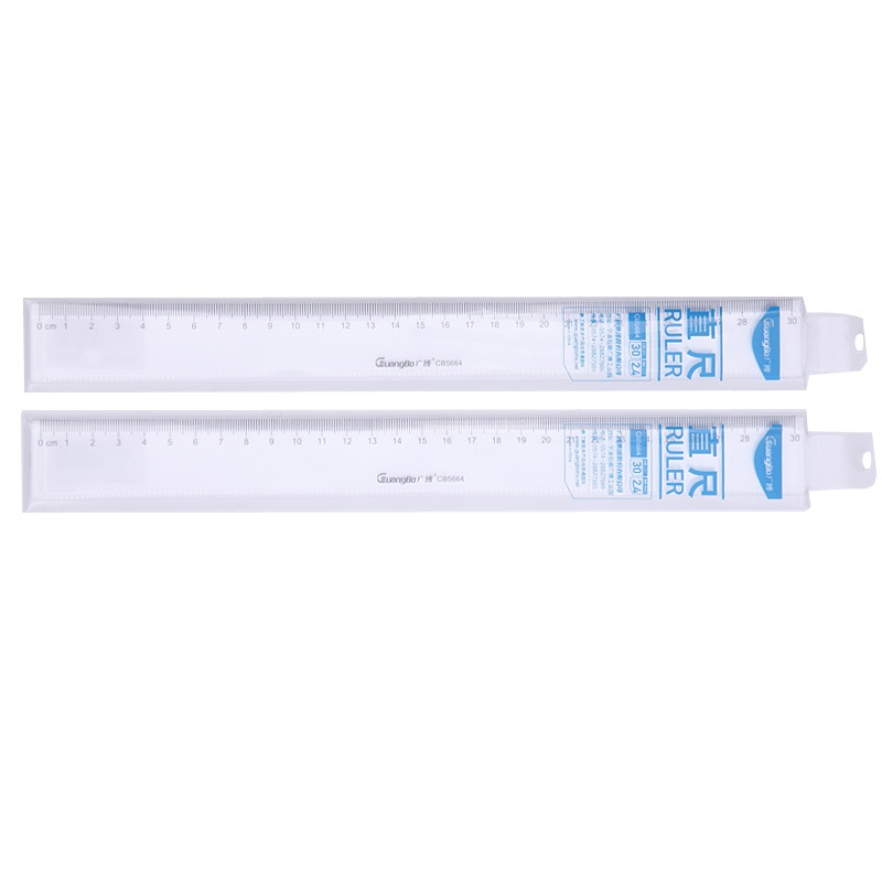 

30CM RULER / TRANSPARENT