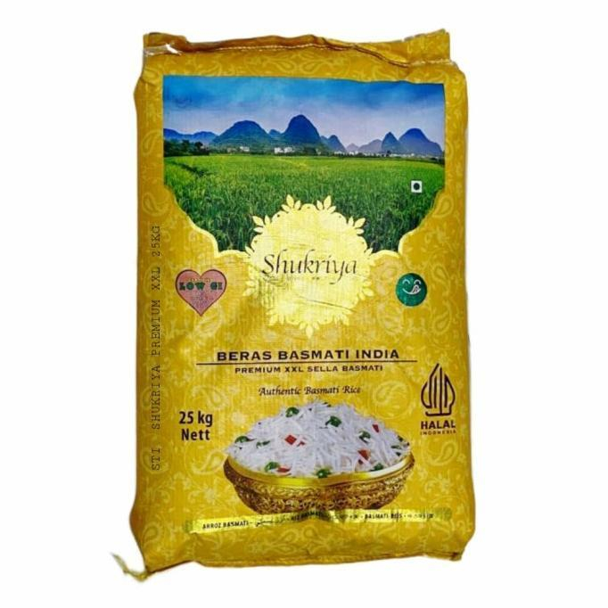 

Beras Basmati 25kg Beras India 25 kg Premium Sella 1121 XXL